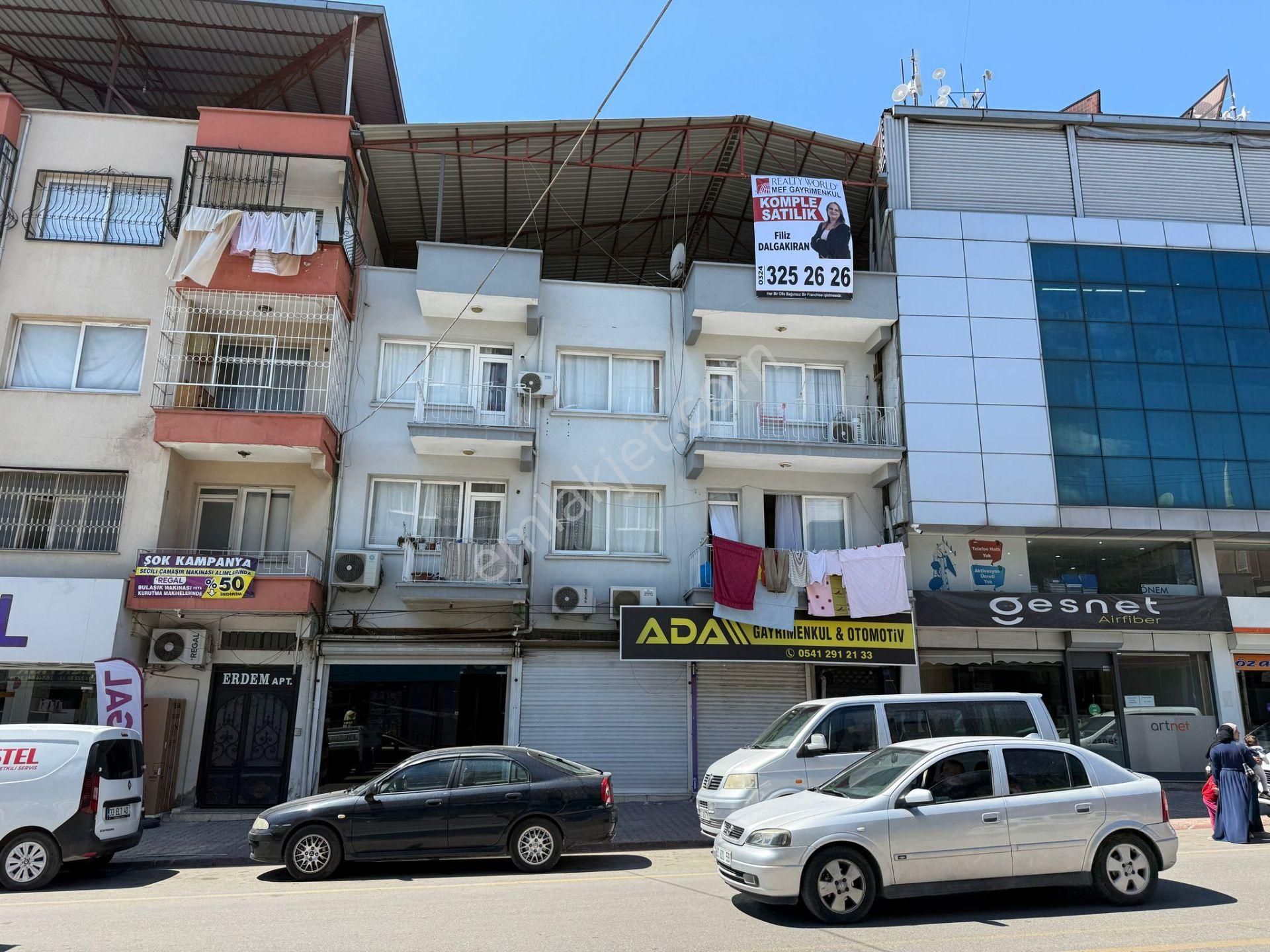 Rw Mef'den Mithat Toroğlu Mh Cadde Üstü Komple Satılık Bina