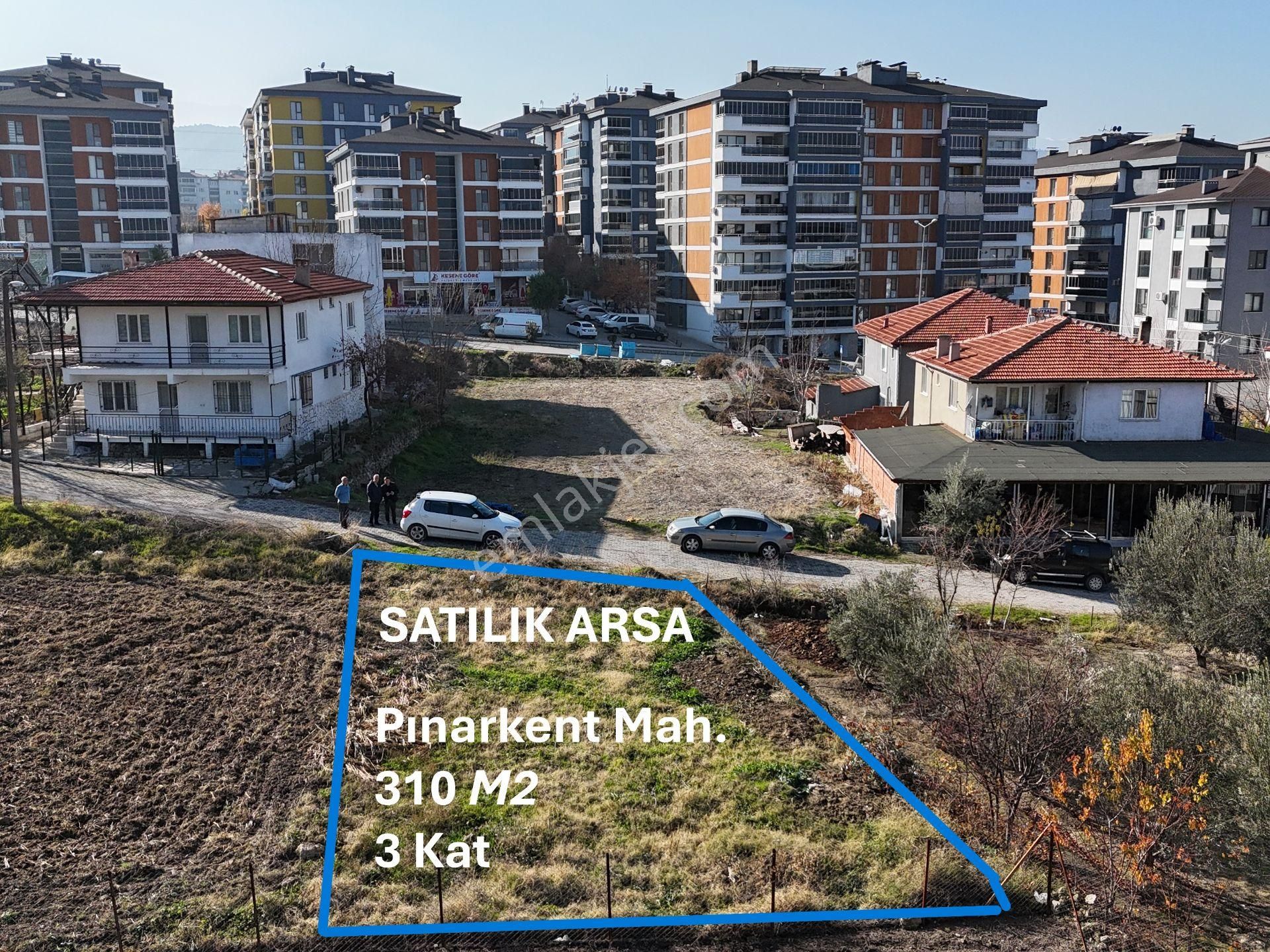 Denizli Pamukkale İşçesi Pınarkent Mahallesinde 310m2 3 Kat İmarlı Satılık Arsa