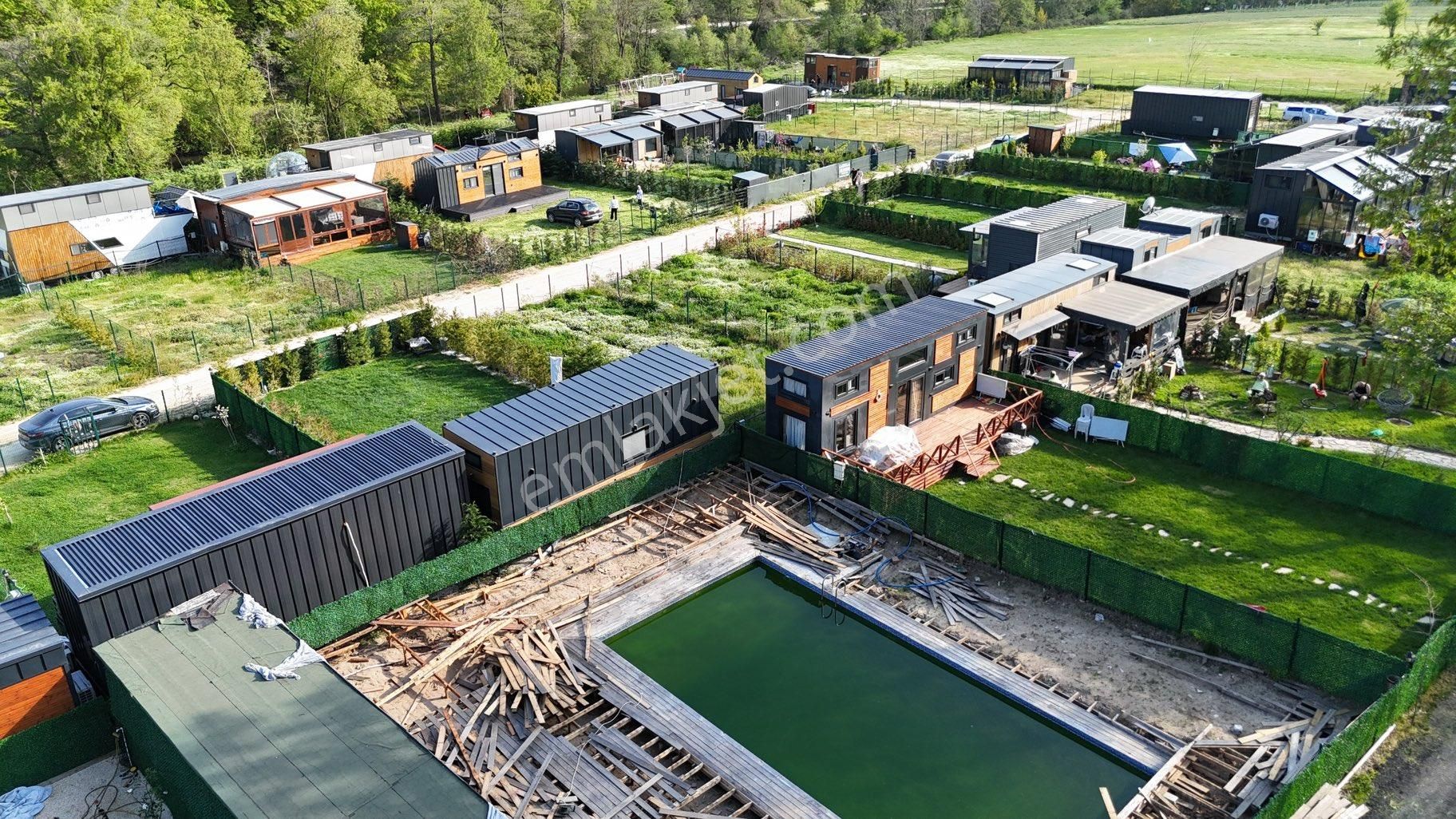 İstanbul Çatalca Karacaköy Özel Tinyhouse Sitesinde 400m2