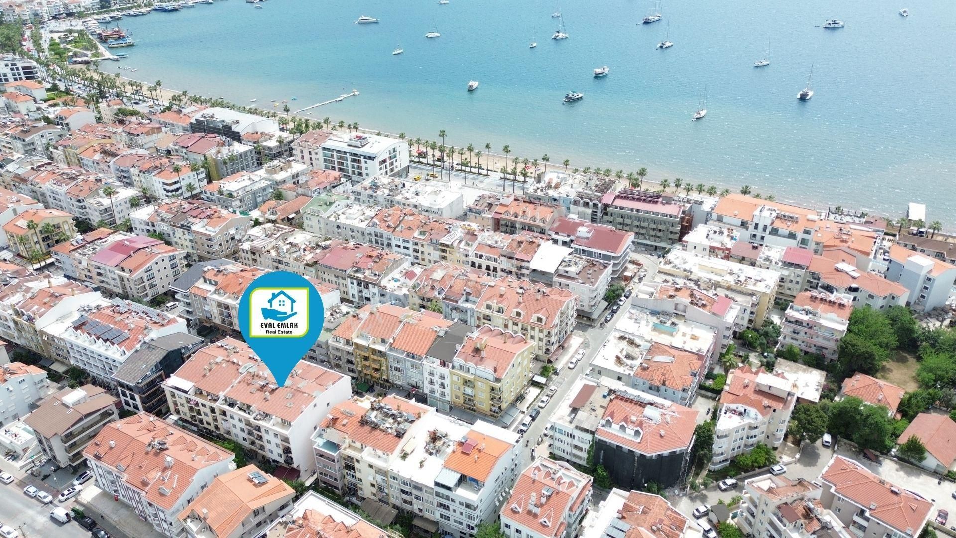 Marmaris Çıldır Mahnde Satılık Bahçe Katı Daire 2+1 Denize 100m