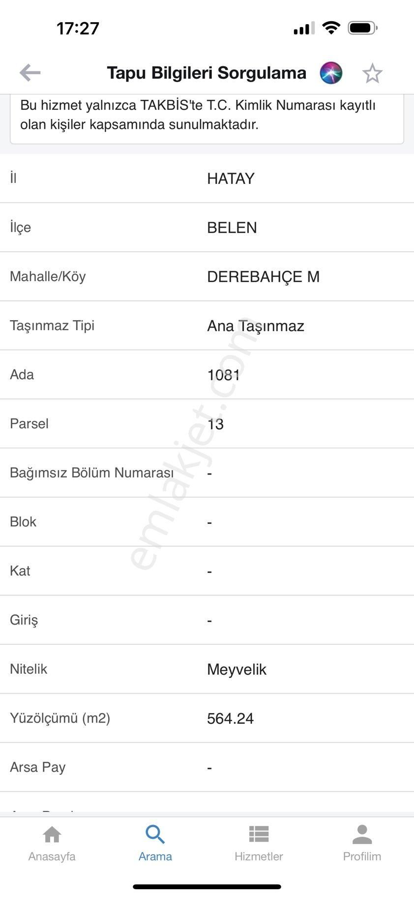 Satılık Arsa