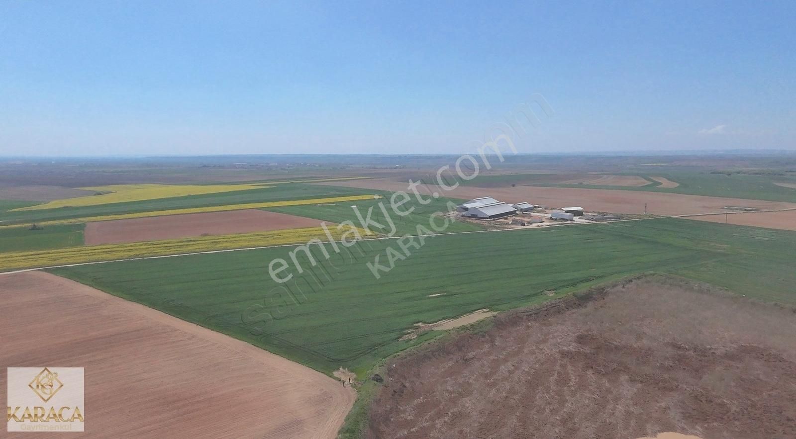 Karaca'dan Lüleburgaz Oklalı Köyü'nde Satılık Tarla
