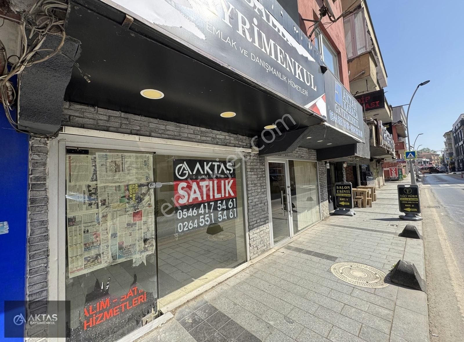 Merkez Çark Cad. Şal Sokak Ana Cadde Üzeri Satılık Dükkan