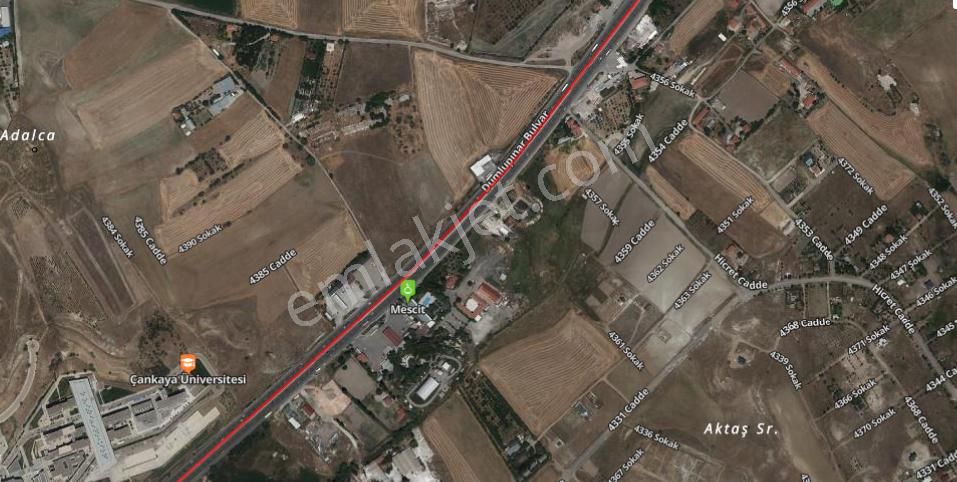 Etimesgut-turkuaz Mah-630 M2-müstakil Tapu-villa İmarlı Arsa