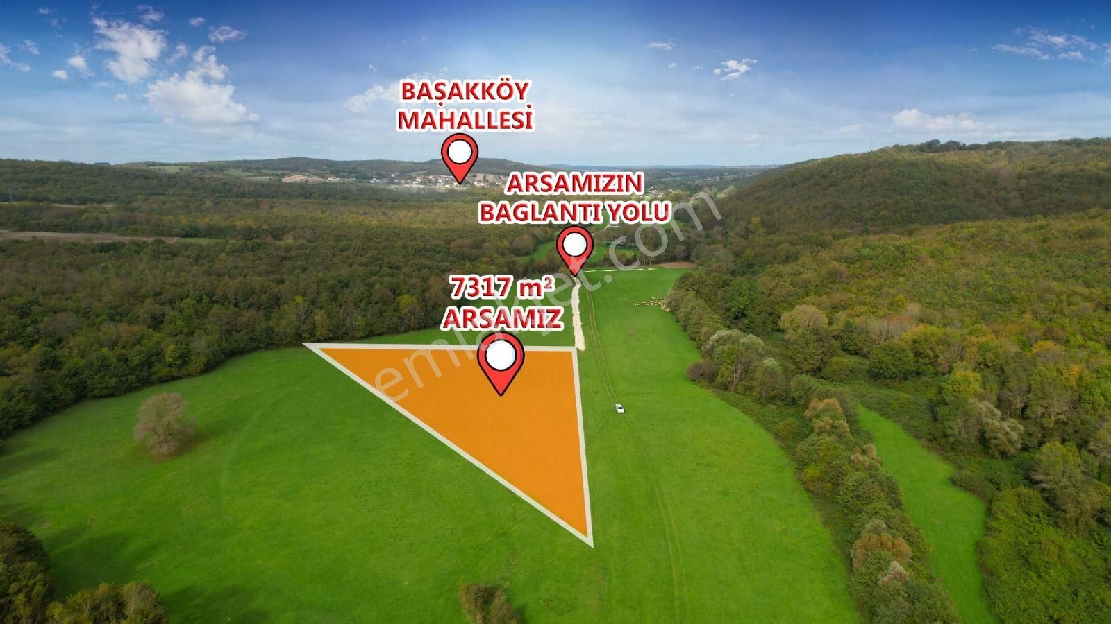 Çatalca Kalfa Köyü'nde Doğanın Kalbinde 7.317 M² Tek Tapu Arsa - Görsel 4