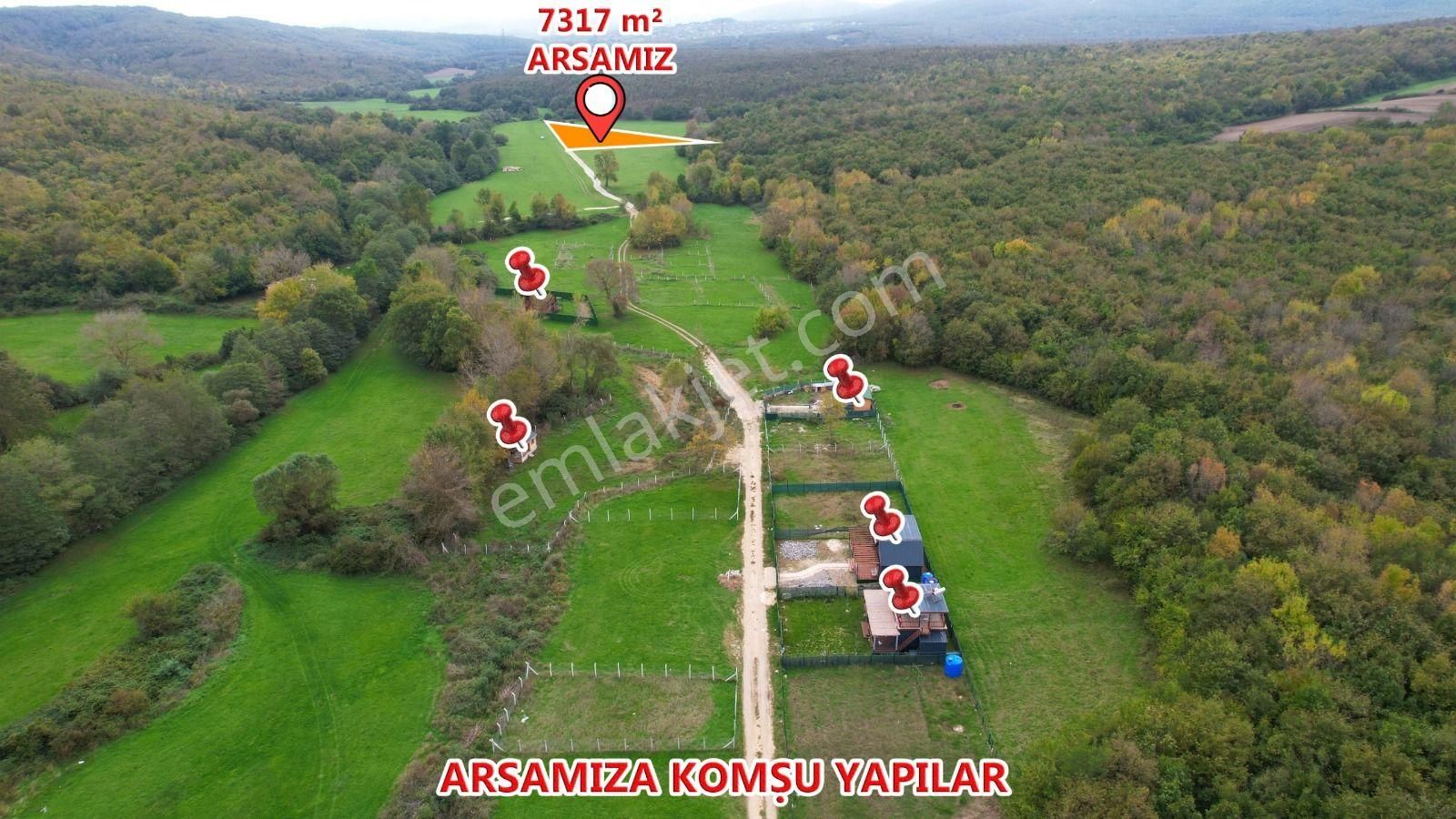 Çatalca Kalfa Köyü'nde Doğanın Kalbinde 7.317 M² Tek Tapu Arsa - Görsel 23