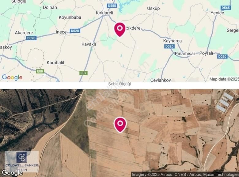 [cb Se7en] Yola Cephe 19.288 M² Müstakil Tapulu Yatırımlık Arsa
