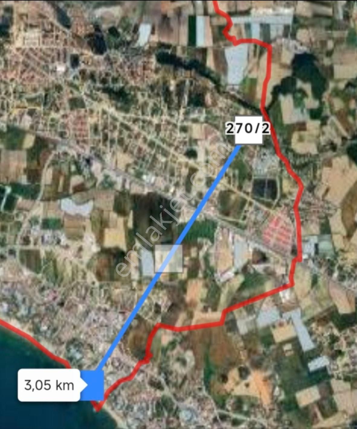 Manavgat Ilıca'da Deniz Manzaralı Satılık 595 M2 Arsa - Görsel 13