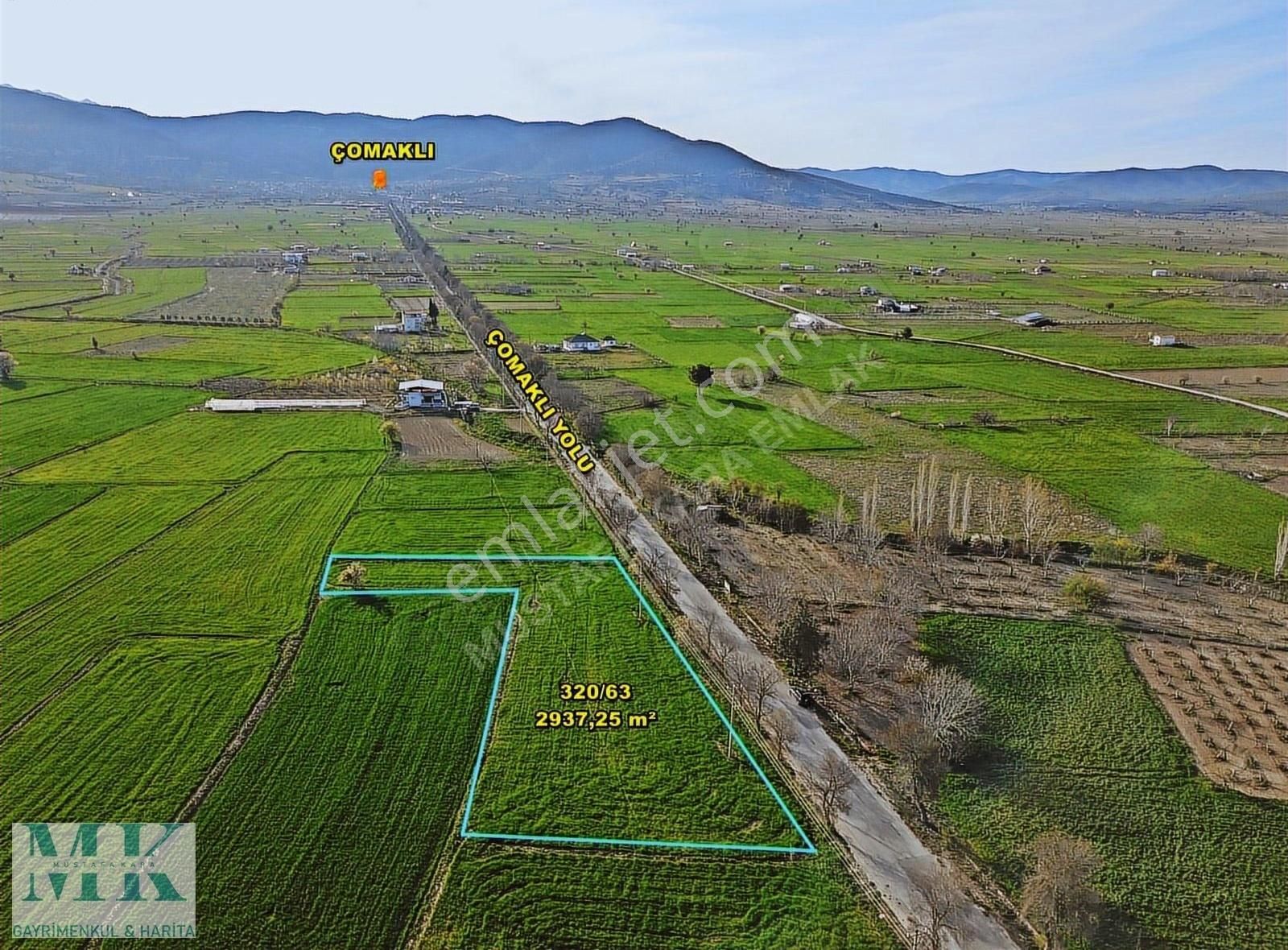 Antalya Korkuteli Çomaklı Yola Cepheli Satılk Müstakil Parseller