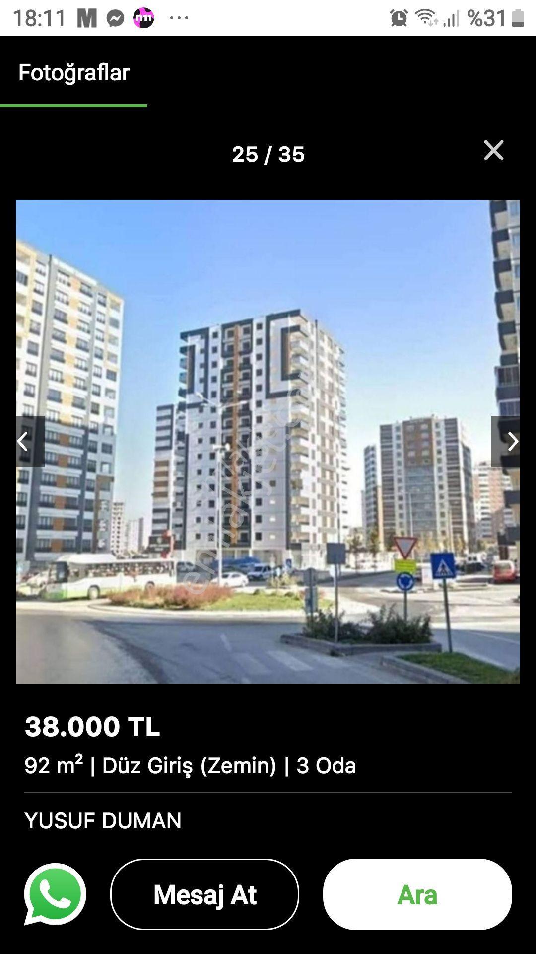 Sahibinden Kiralık Dükkan75m² Talas Mevlana Mah. - Görsel 2