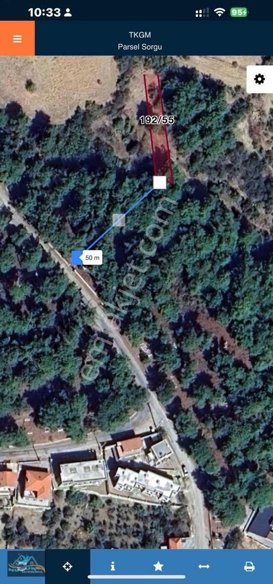 Çanakkale Ayvacık Sazlı Köyü 402m2 Müstakil Tapu