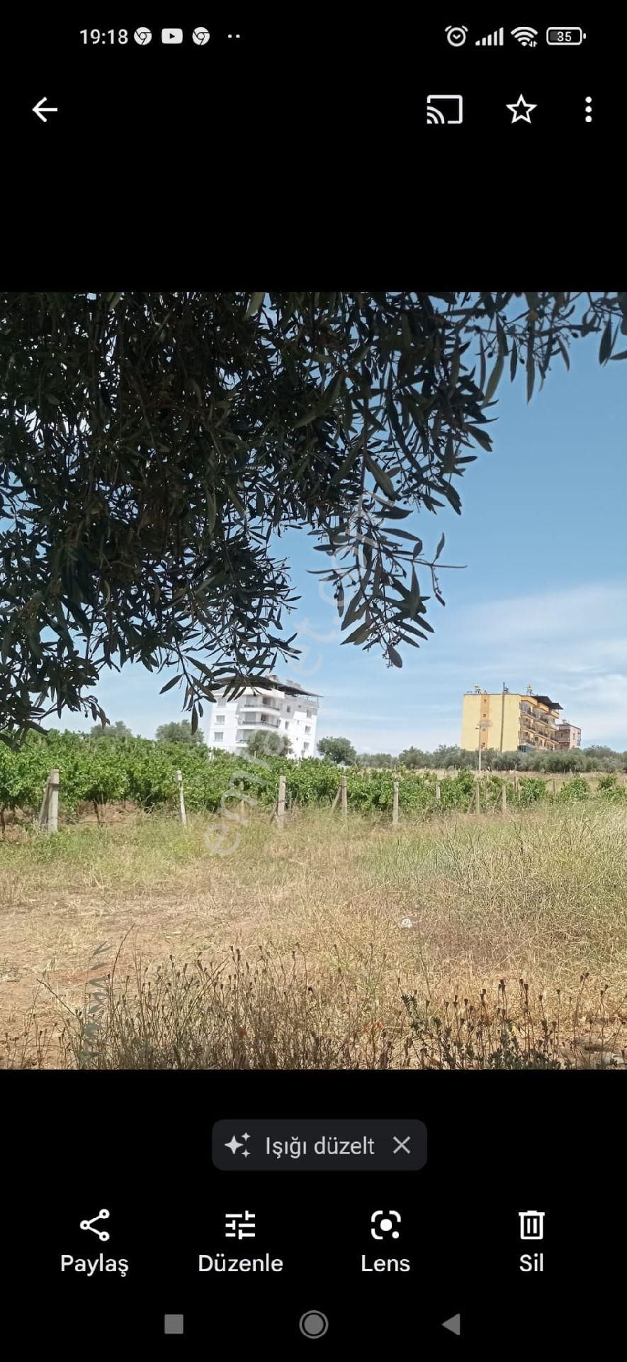 Manisa Ahmetli İlcesi 5 Kat İmarlı Arsa