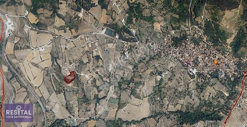 Yalova Sugörende 1100m2 Ev Yapımına Uygun Satılık Tarla