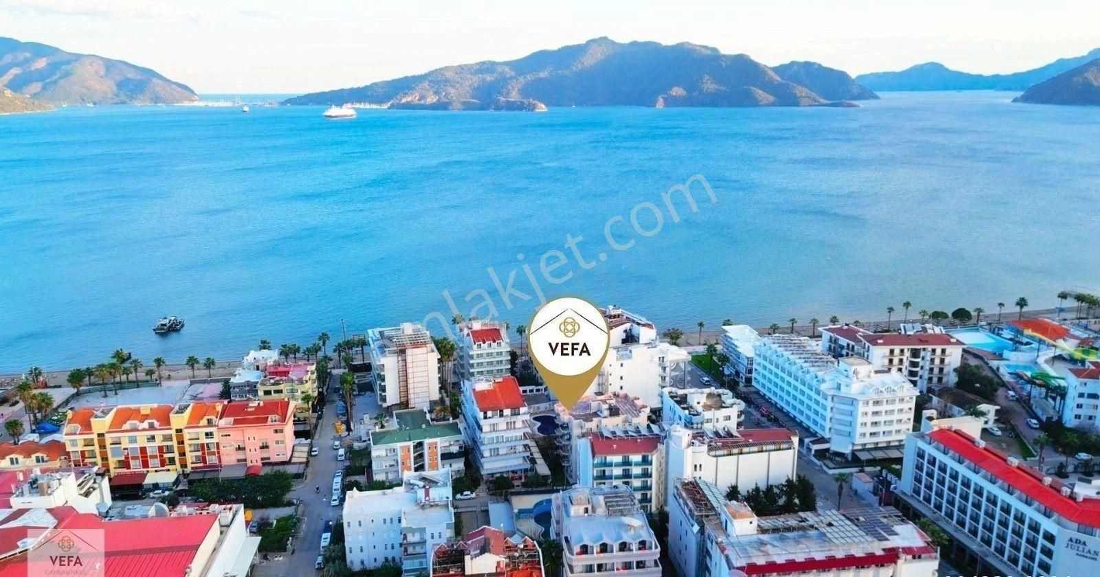 Marmaris Siteler'de 2+1 Satılık Daire - Denize Sadece 50m!