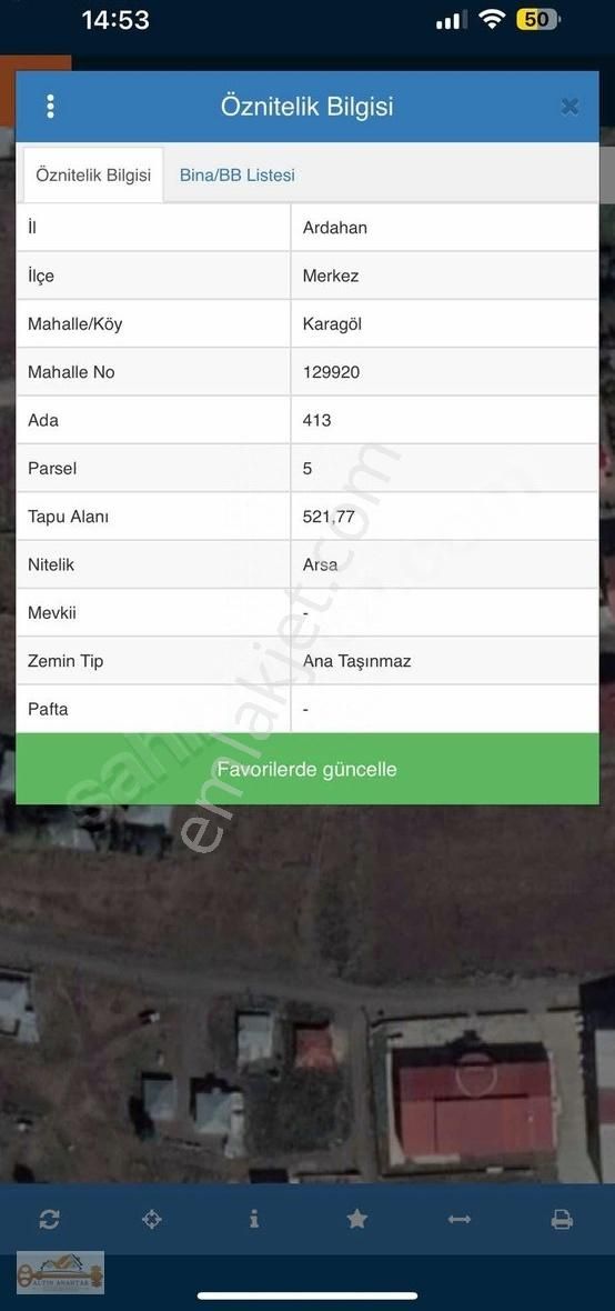Satılık Arsa Araç Takası Olur Karagöl Mahallesinde