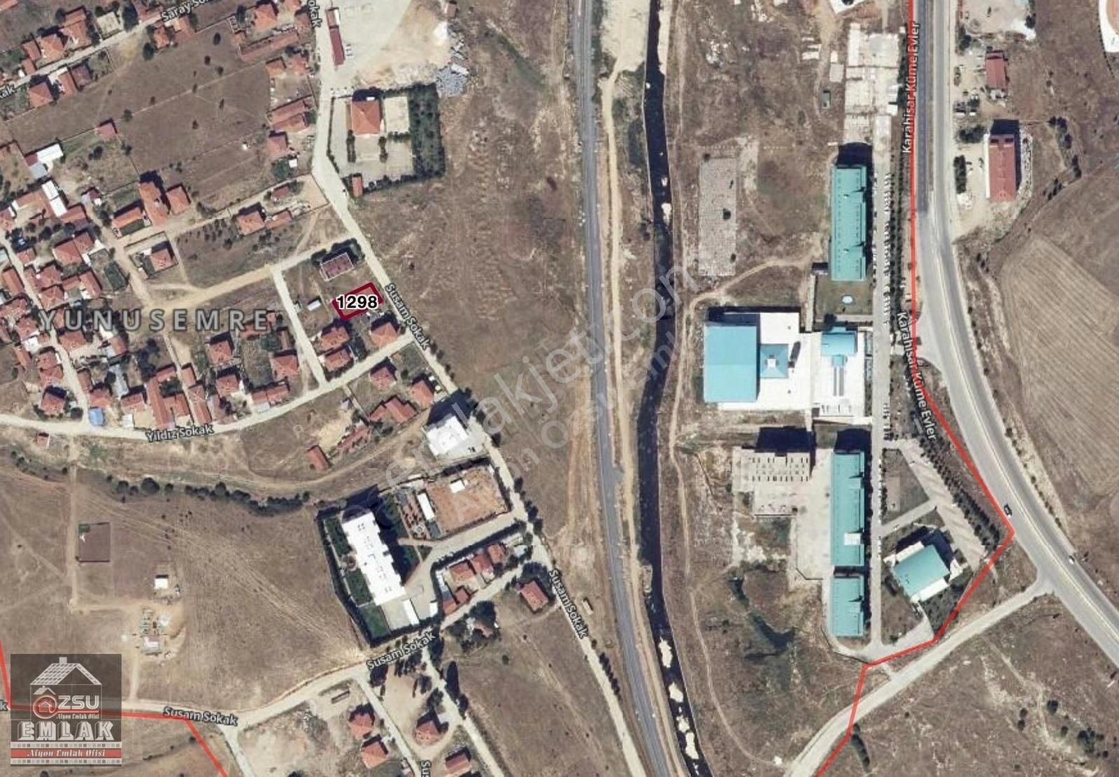 Afyon Özsu Emlak'tan Gazlıgöl'de Güzel Konumlu Fırsat Arsa