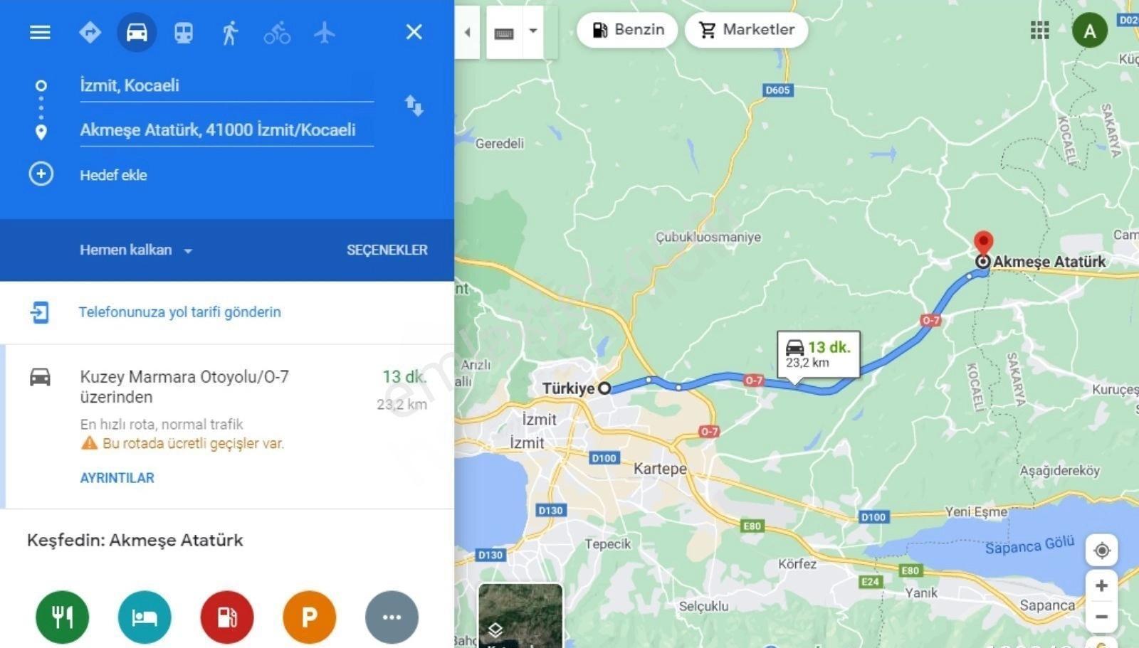 Akmeşede 15125m2 Çiftlik Arazisi (at Çitlikleri Ve Gişe Yanı) - Görsel 16
