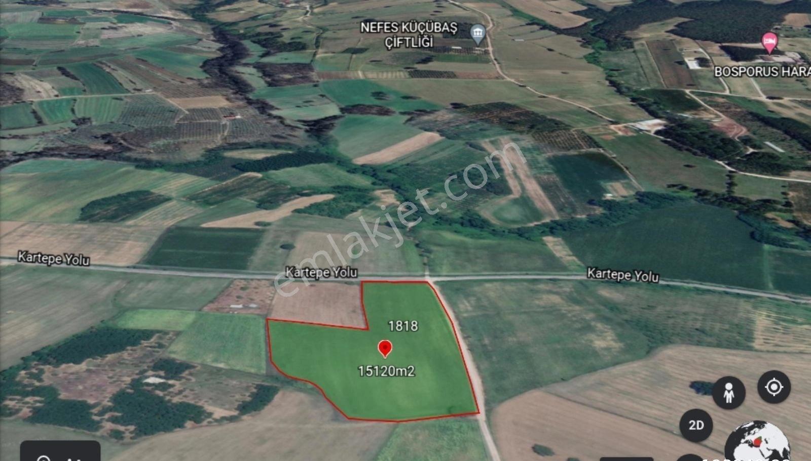 Akmeşede 15125m2 Çiftlik Arazisi (at Çitlikleri Ve Gişe Yanı) - Görsel 32