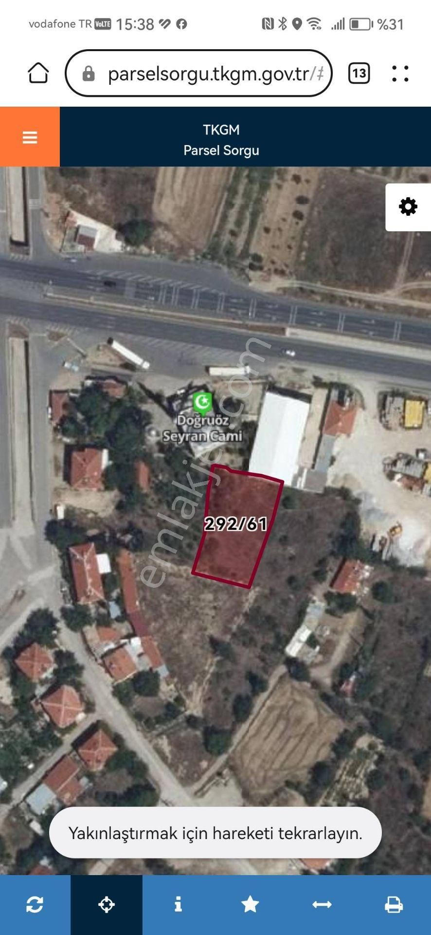Nasreddin Emlaktan Doğrugözde Satılık Arsa