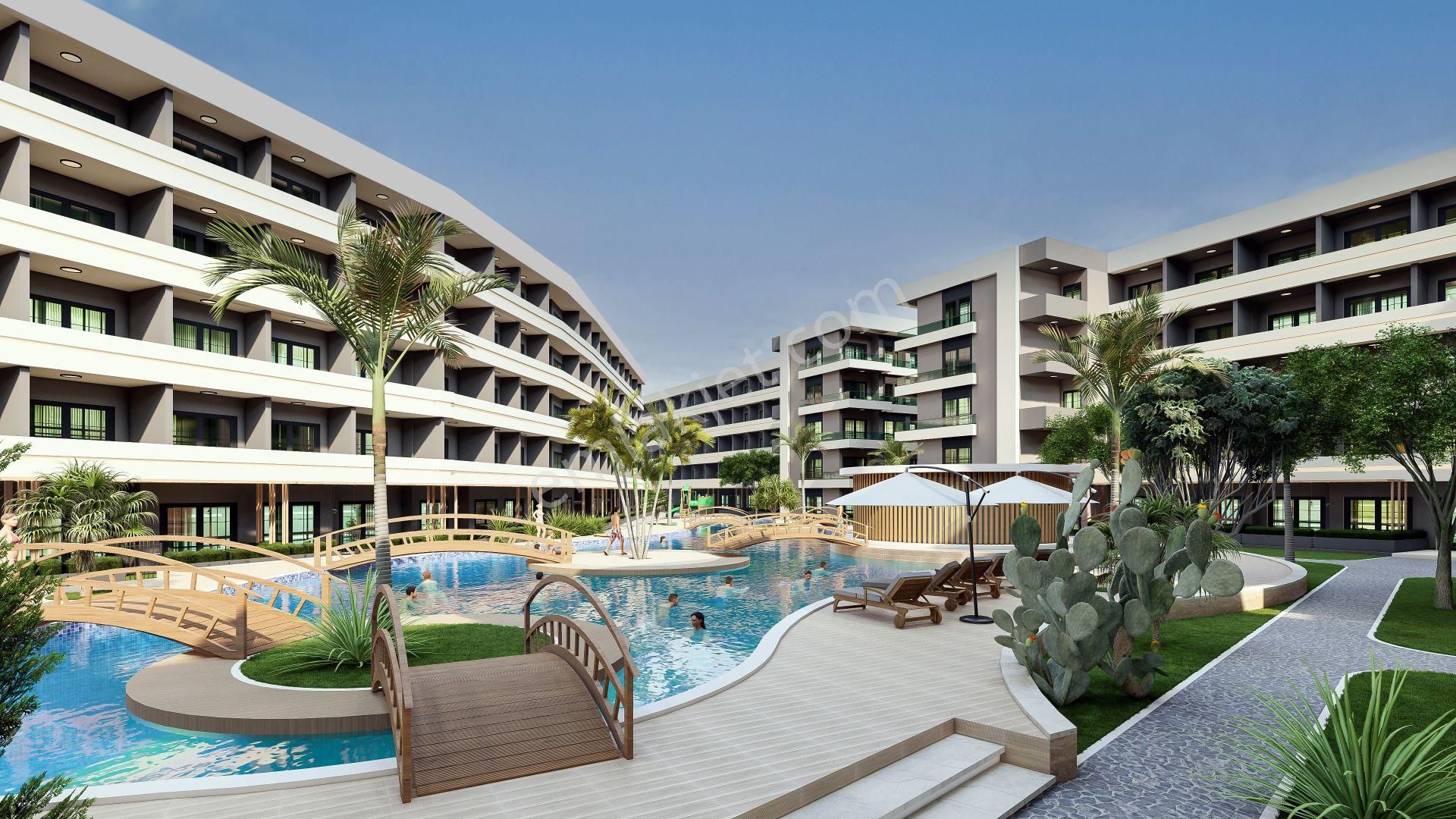 Tömük Mah Otel Konseptli Tatil Köyünde Satılık 2+1 Yazlık Daire