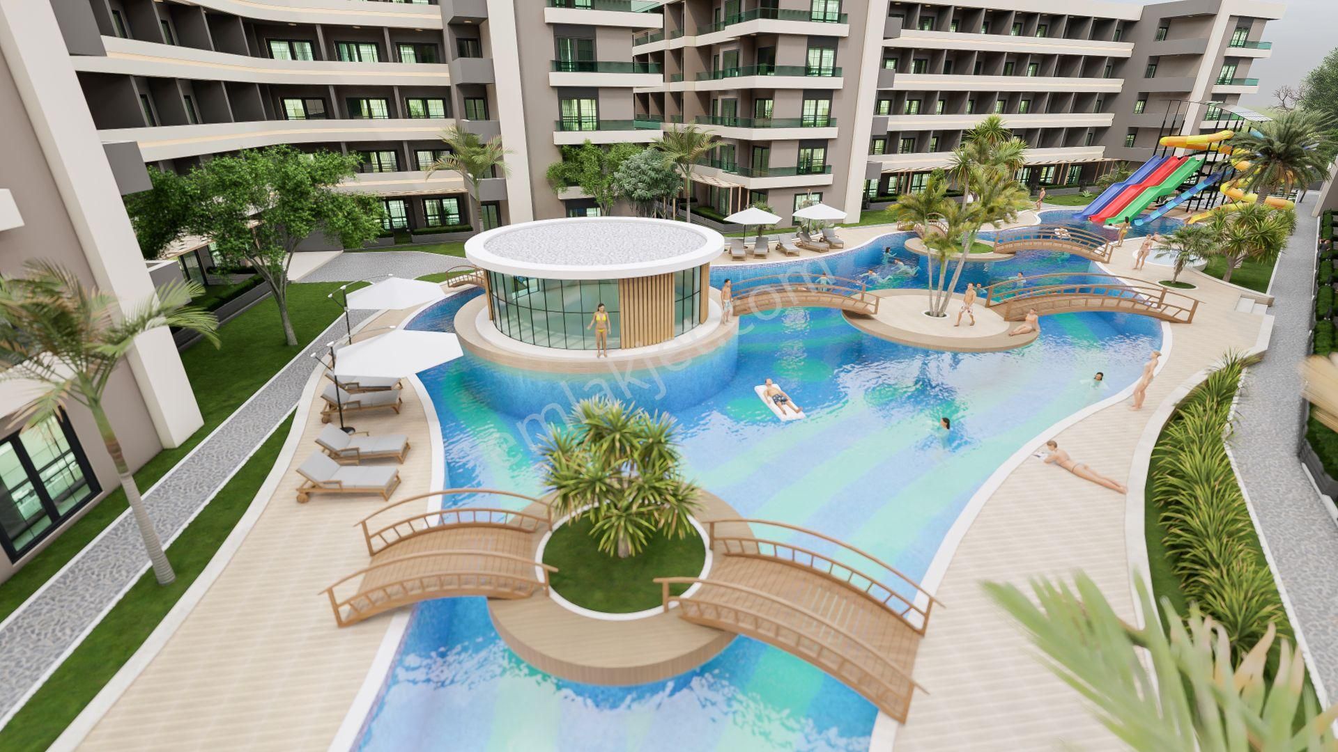 Tömük Mah Otel Konseptli Tatil Köyünde Satılık 2+1 Yazlık Daire - Görsel 25