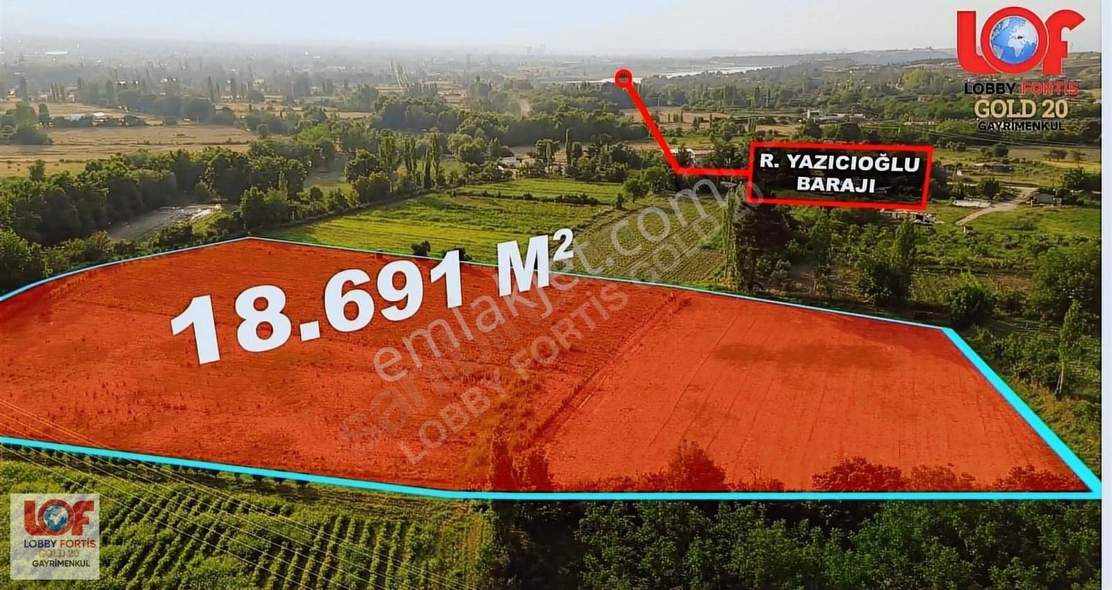 Lobby Fortis'ten Kayhanda Satılık Tek Tapu 18.691 M2 Arazi - Görsel 10