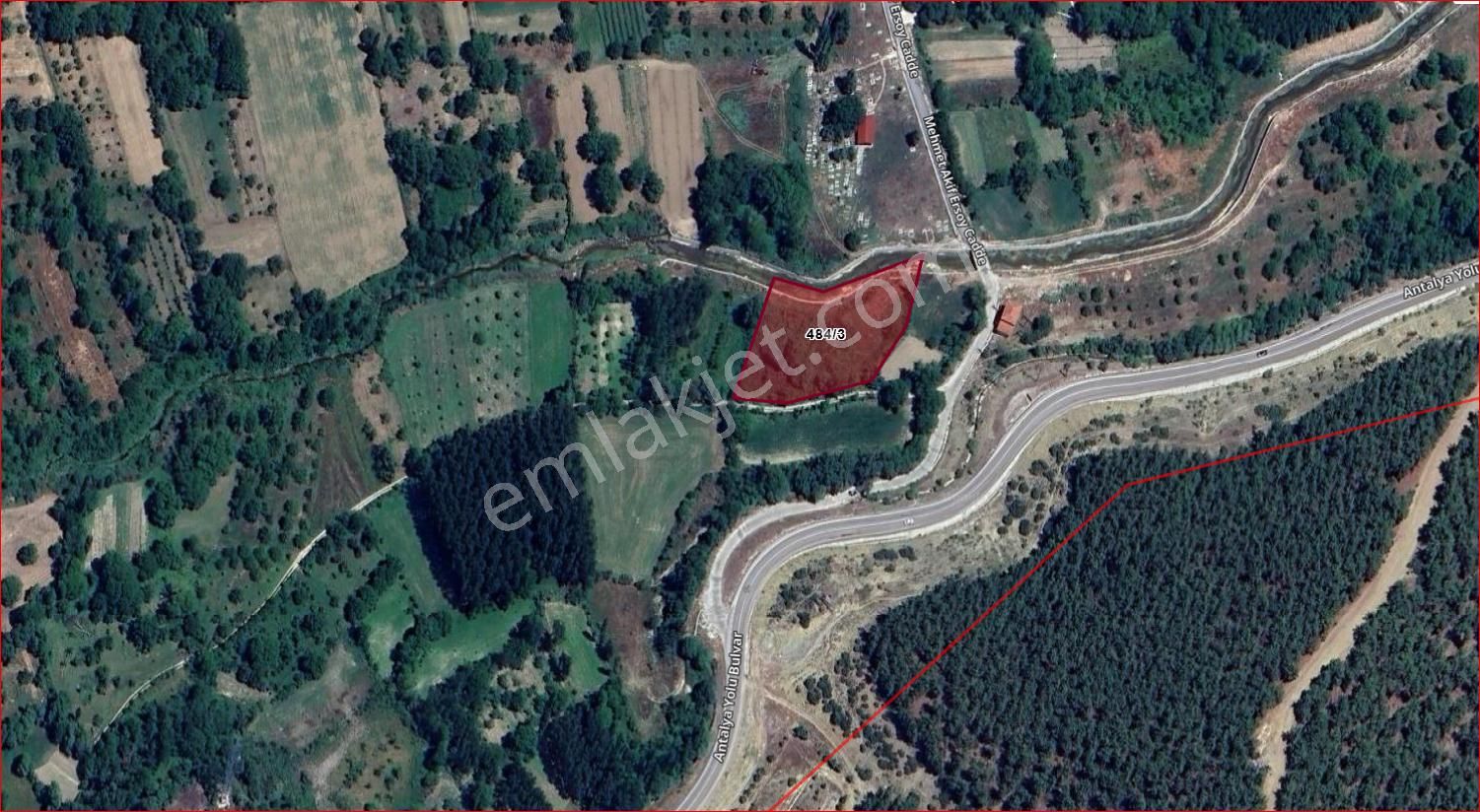 Asya Emlaktan Ağlasun Kum Mah De Satılık Fırsat Tarla - Görsel 24