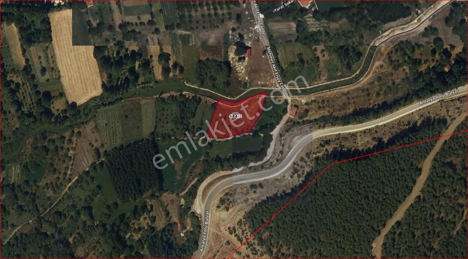 Asya Emlaktan Ağlasun Kum Mah De Satılık Fırsat Tarla - Görsel 23