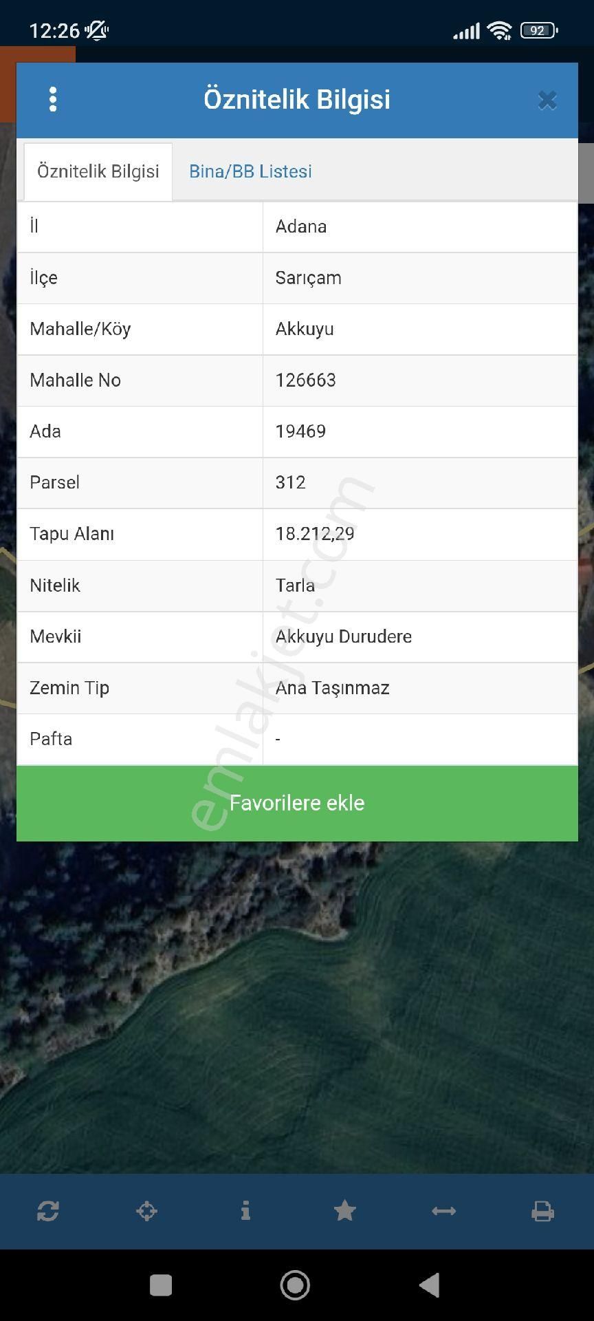 Sarıçam'da Erkan Koleji Arkasında Hobi Bahçesi