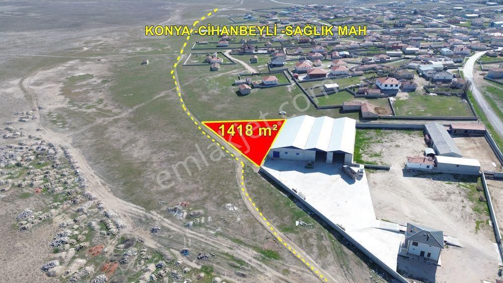 Cihanbeyli Sağlık Da 1.418 M2 Müstakil Tapulu Konut İmarlı Arsa