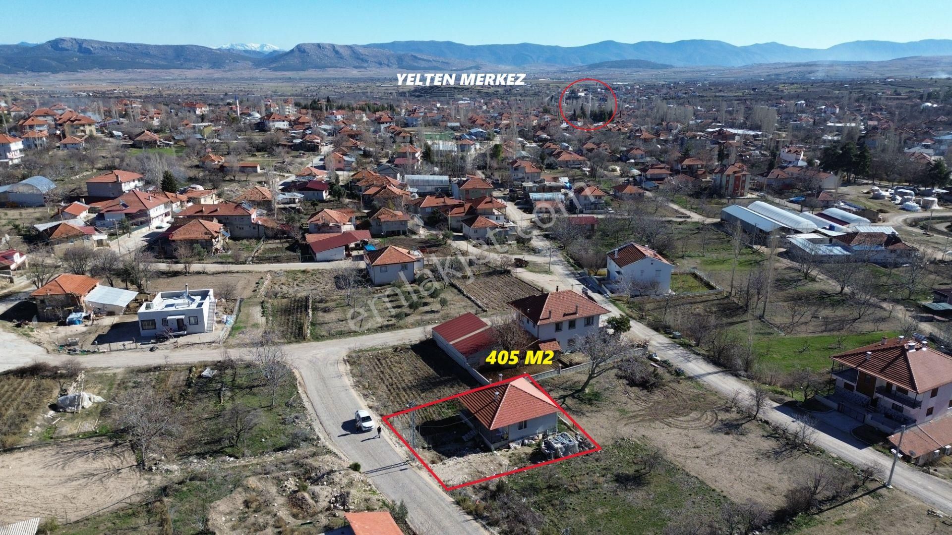 Korkuteli Yeltende 405 M2 Satılık Sakin Bölgede Havadar Arsa İçerisinde Müstakil Evv