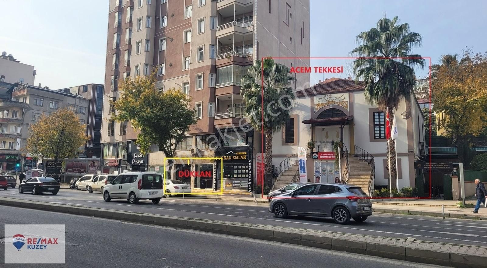 100. Yıl Bulvarında Satılık İşyeri (acem Tekkesi Yanı)
