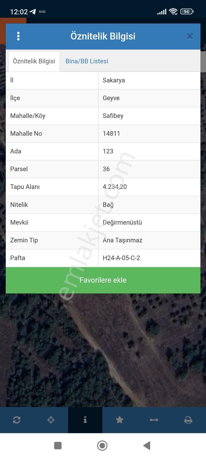 Sakarya-geyve-safibey De Yatırımlık Doğa Manzaralı Arazi - Görsel 10