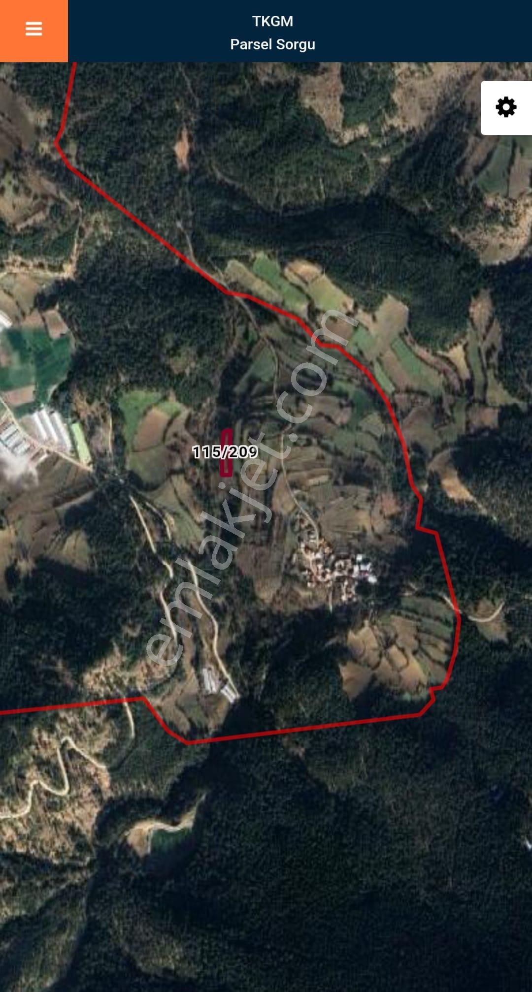 Bolu Merkez Topardıç Köyü Yerleşime Yakın 2319 M2 Tarla