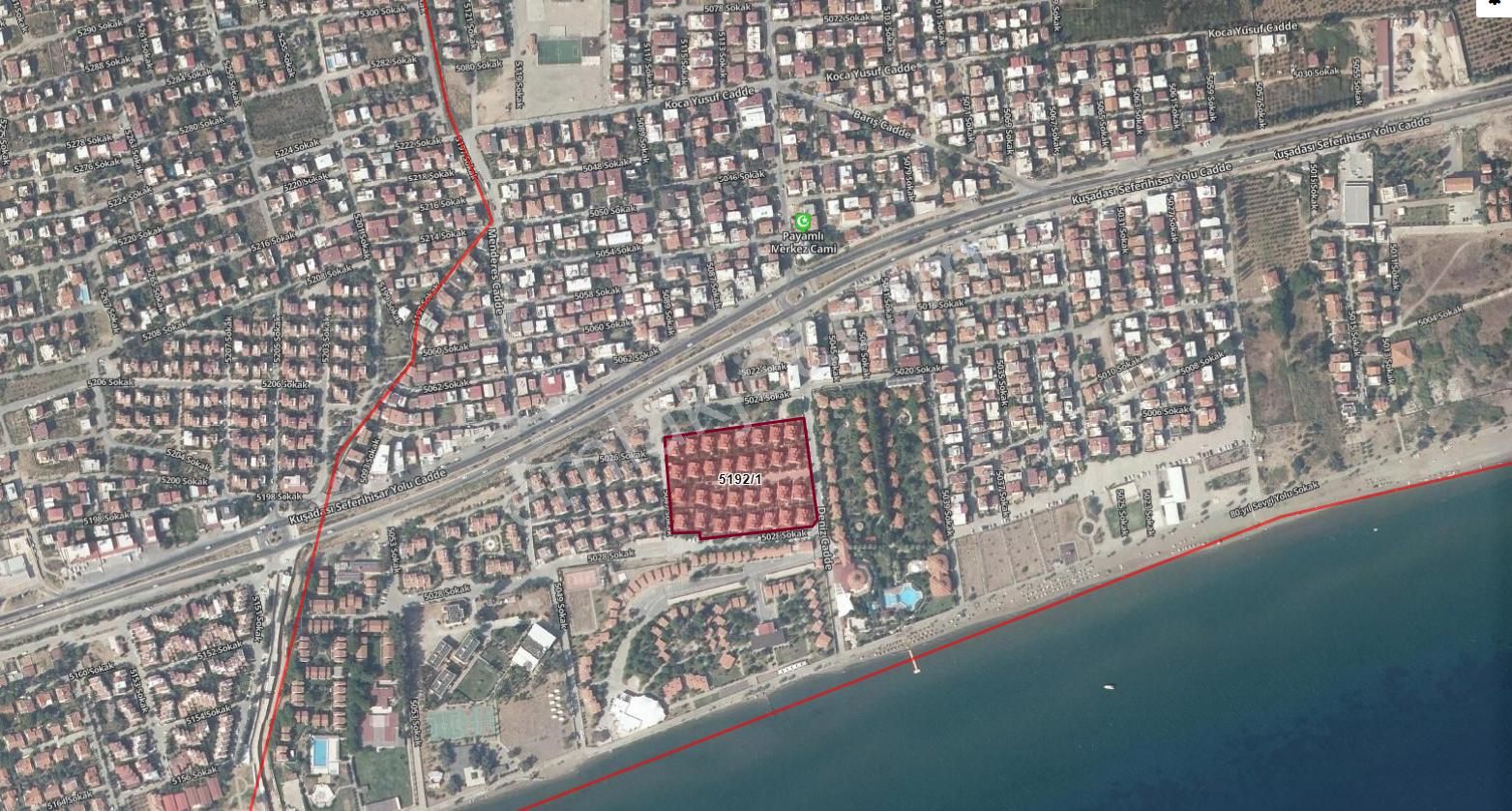 İzmir Seferihisar Hakim-savcılar Sitesinde Denize 300 Mt Dubleks Kiralık Yazlık