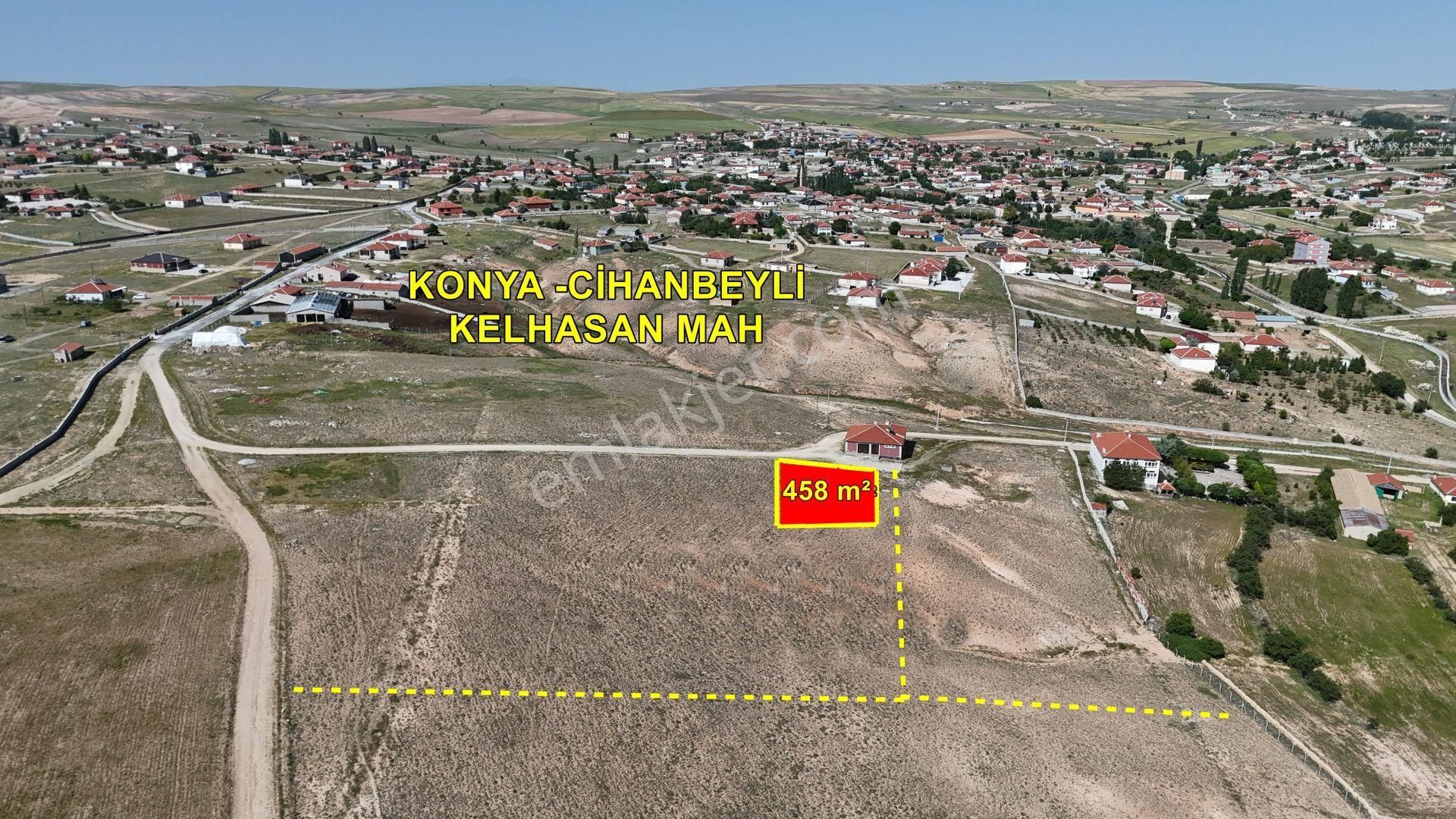 Konya / Cihanbeyli / Kelhasan Mahallesinde 458 M² Müstakil Tapulu Villa Arsası