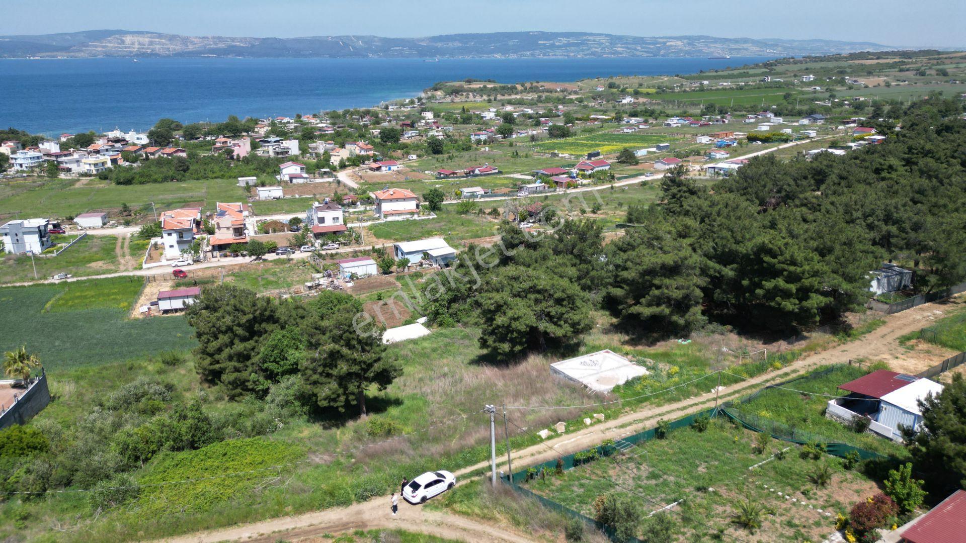 Çanakkale Merkez Köy Yapıldak Altı Satılık Arsa Full Deniz Manzaralı - Görsel 8