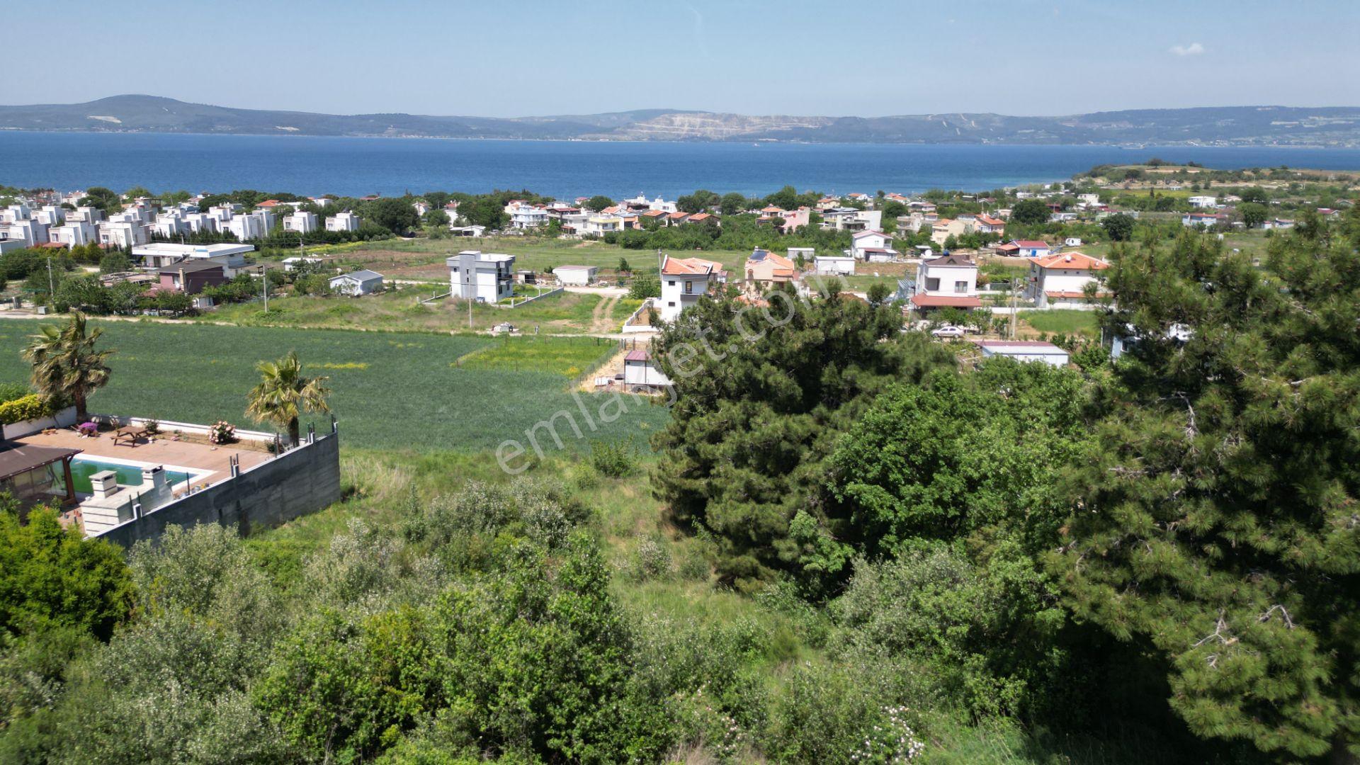 Çanakkale Merkez Köy Yapıldak Altı Satılık Arsa Full Deniz Manzaralı - Görsel 3