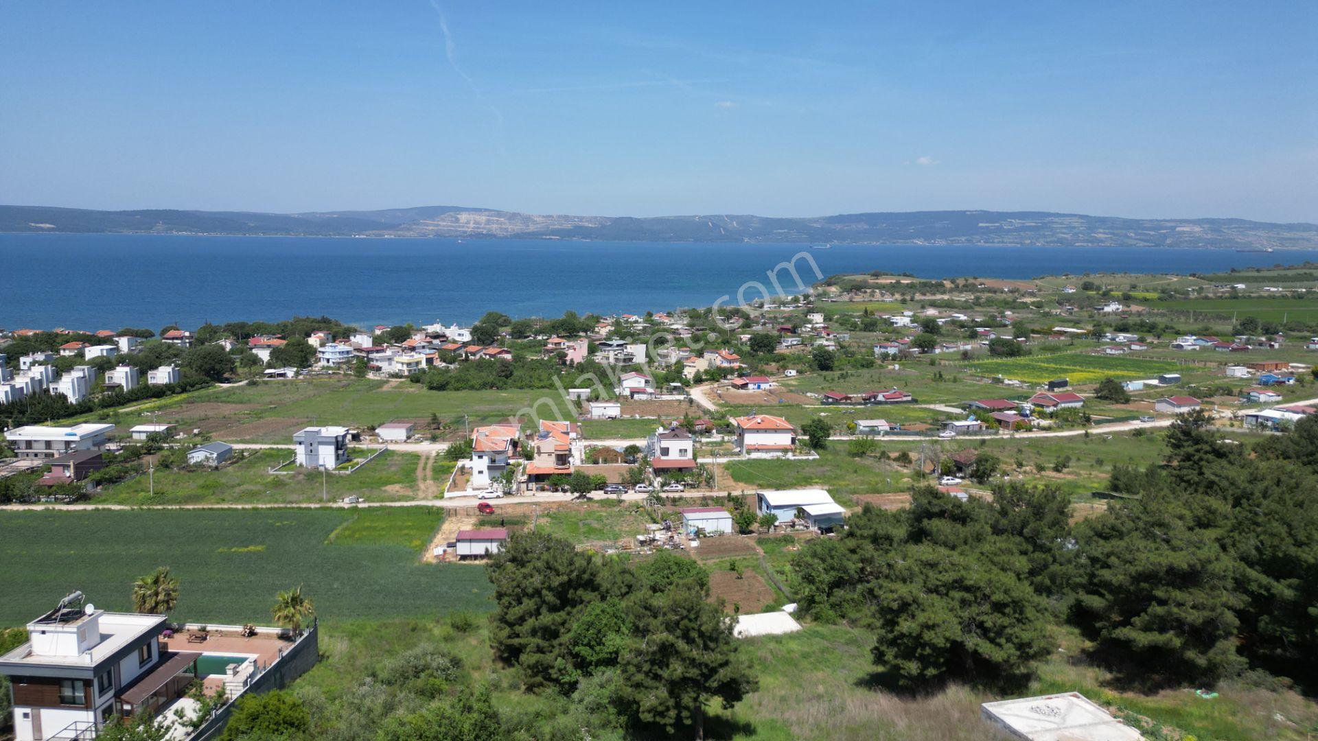 Çanakkale Merkez Köy Yapıldak Altı Satılık Arsa Full Deniz Manzaralı - Görsel 9