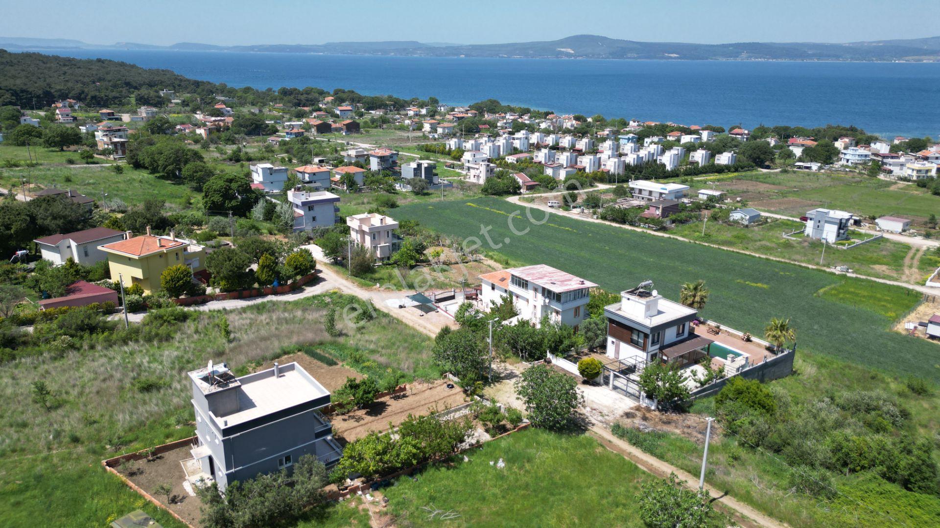 Çanakkale Merkez Köy Yapıldak Altı Satılık Arsa Full Deniz Manzaralı - Görsel 7