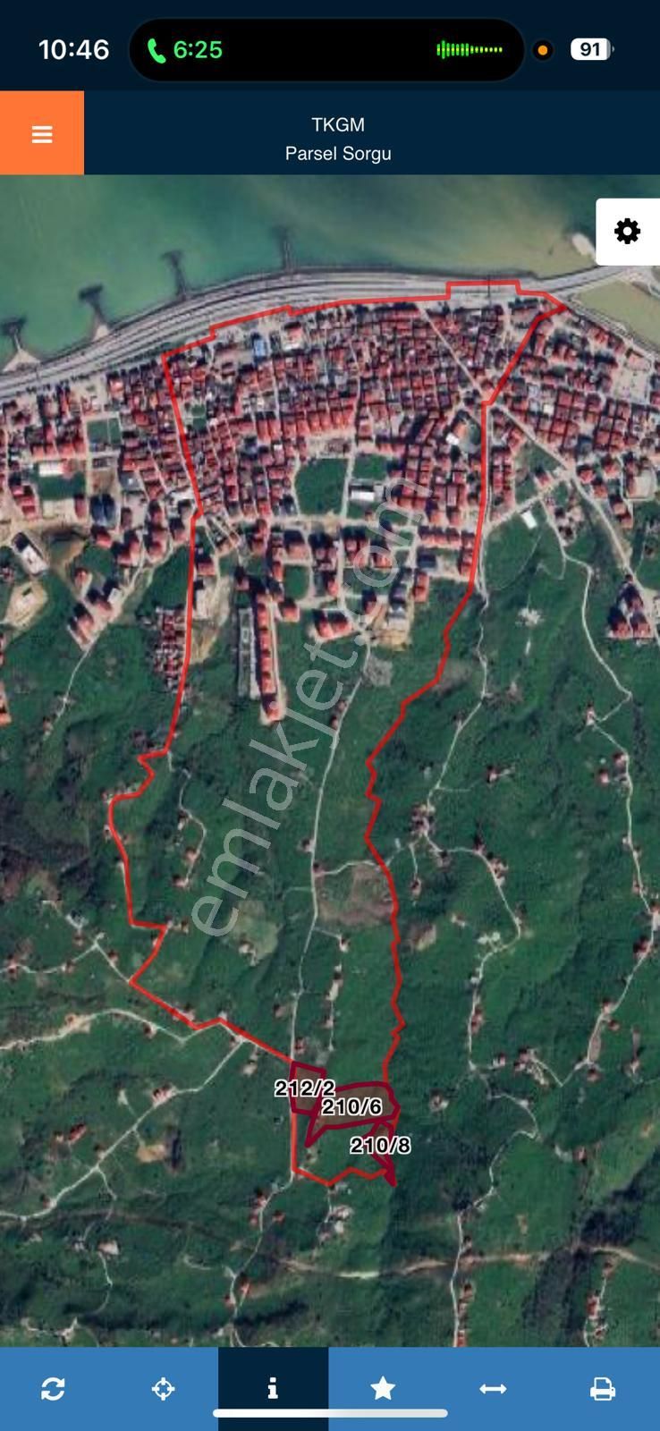 Arsev Gayrımenkulden Espiye Merkezde 9 Dönüm Satılık Bahçe