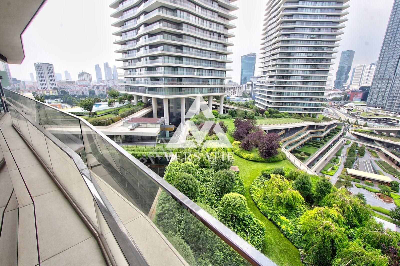 Zorlu Center R3 Kule De 2+1 Boğaz Manzaralı Mobilyalı & Boş Daire