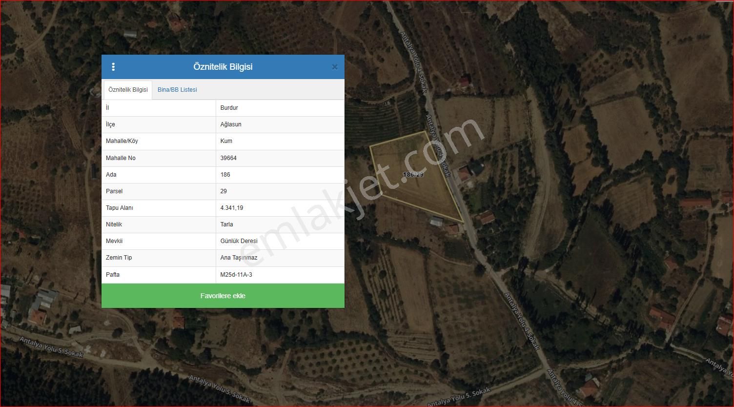 Asya Evim Emlaktan Ağlasun Kum Mah De Muhteşem Satılık Fırsat Tarla - Görsel 29