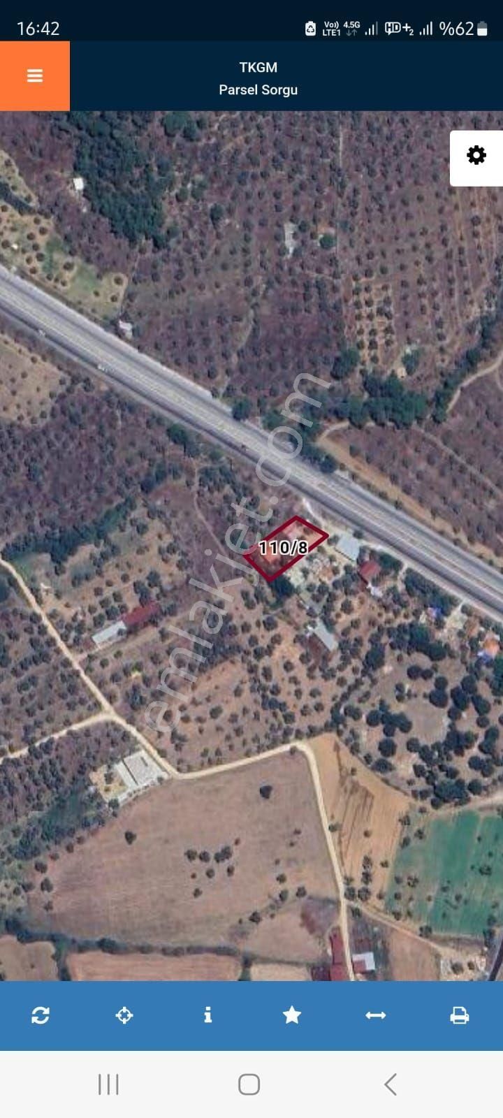 !!!milas Köşk’te 1.080 M² Zeytinlik – Asfalta Cephe, Yapı Kayıt Belgeli!!!