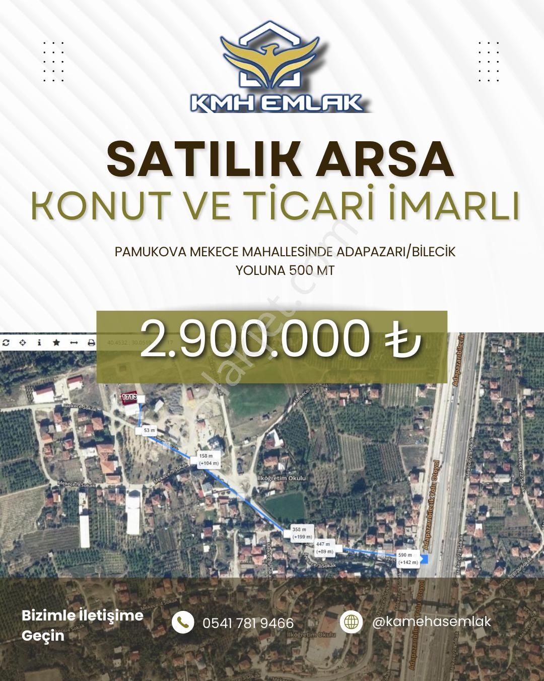 390 M² Satılık Konut Ve Ticari İmarlı Arsa - Görsel 2