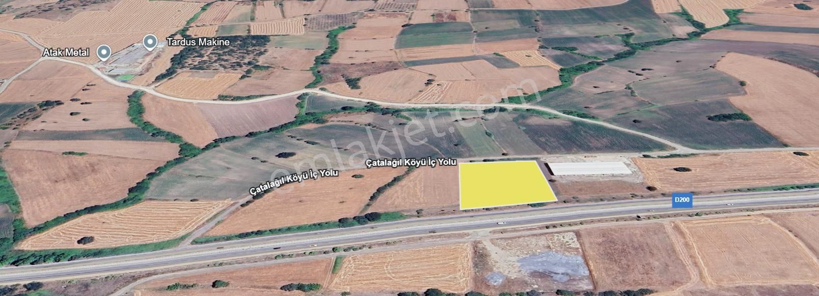 Karacabey İkizcede Bursa-izmir Yoluna Cephe Satılık Tarla - Görsel 4