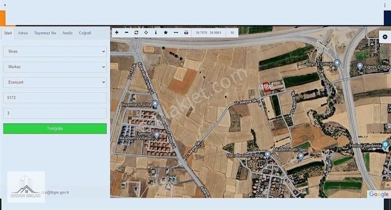 Aksan Emlak'tan Esenyurt'ta 1405m2 Satılık Villa Arsası!
