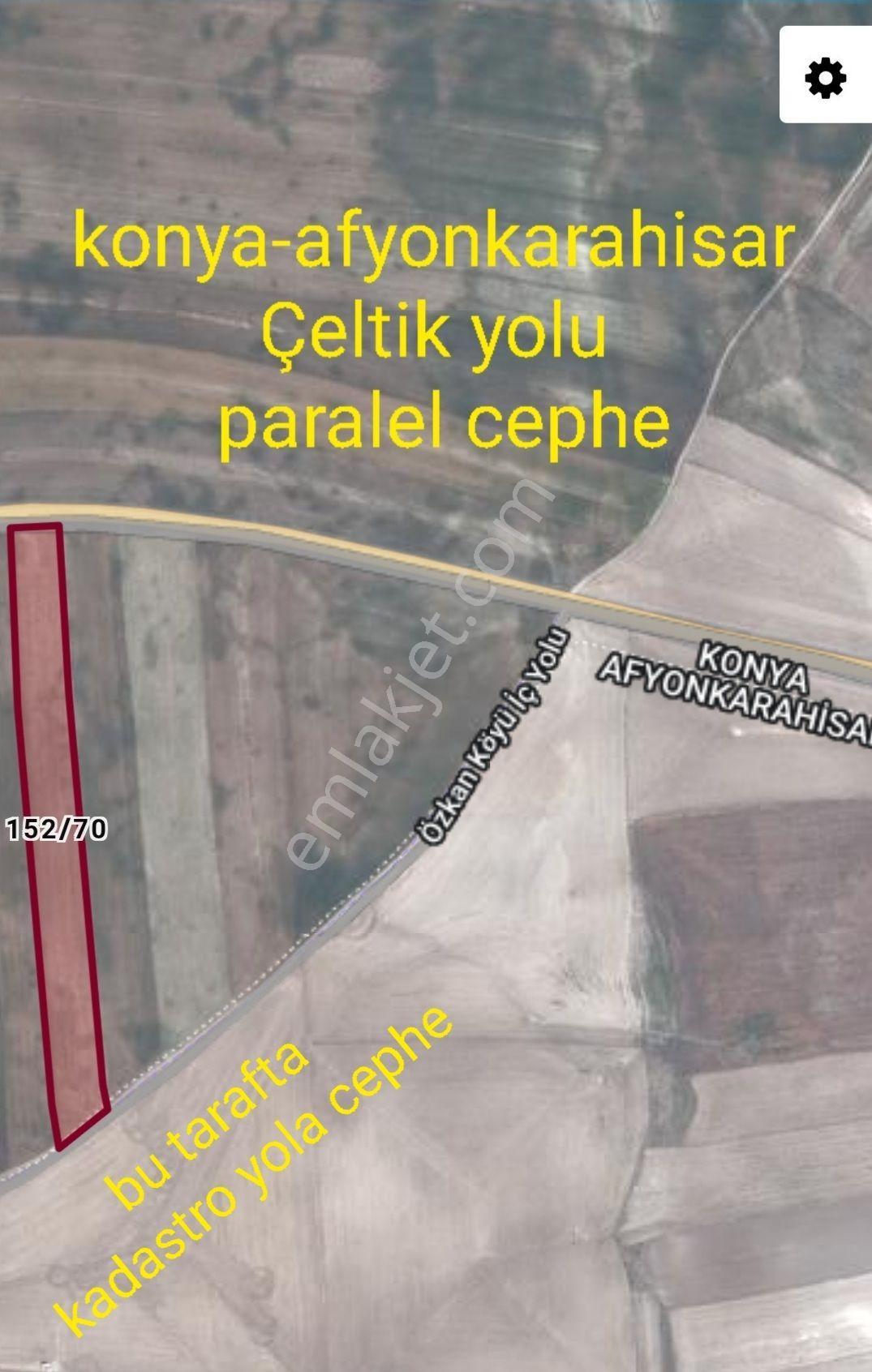 Konya Çeltik Doğanyurt Köyü 18.175 M² Mustakil Tek Tapu Tarla Sahibinden Ana Yol Kenarı Takaslı - Görsel 2