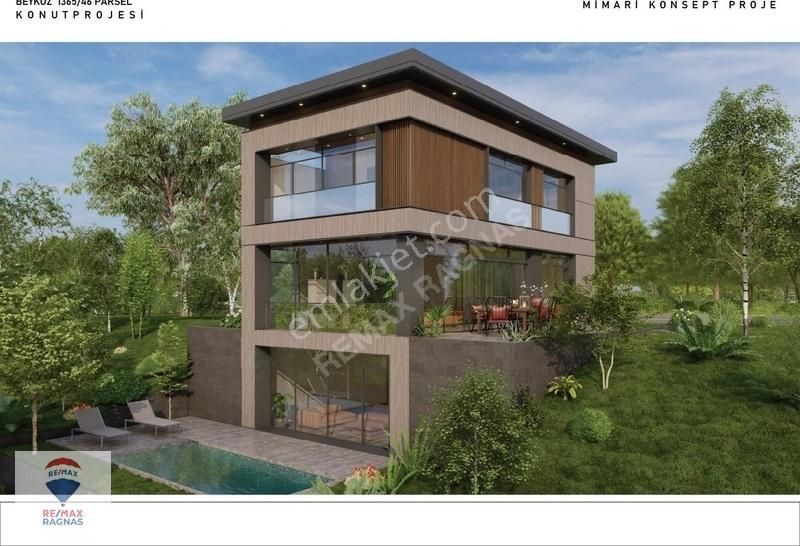 Beykoz Baklacıda 670 M² Projeli Villa Yapımına Uygun Arsa