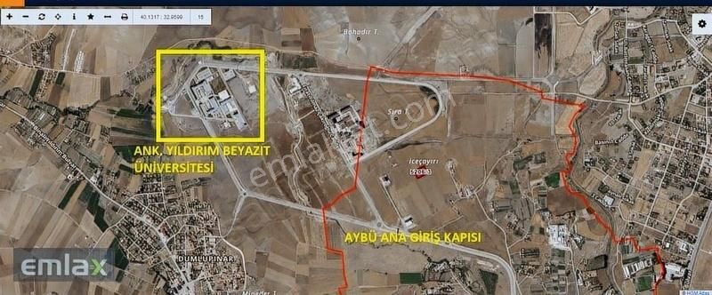 A.y.b. Üniversitesi'ne Çok Yakın Giriş Kapısı Önünde 284m2 Hisse